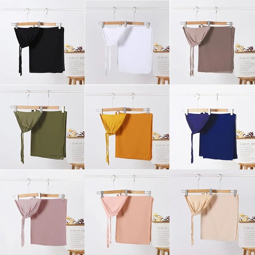 Perfect Set Of Hijab/Wrap With Matching Under Cap